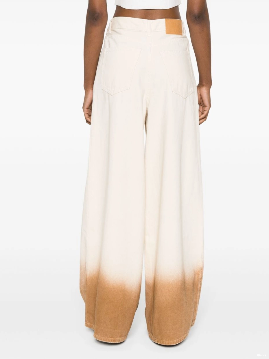 Cheap Hues Women Alanui wide-leg jeans Bright 0806